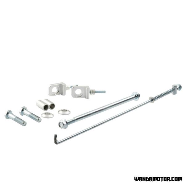 Swingarm braced Monkey +4 Silver-3